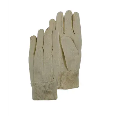 PSP Katoenen Werkhandschoen - Keperdoek met Tricot Manchet