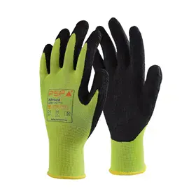 PSP Lite Pro Werkhandschoen Latex Geel – Droge Grip & Comfort, Maat 8