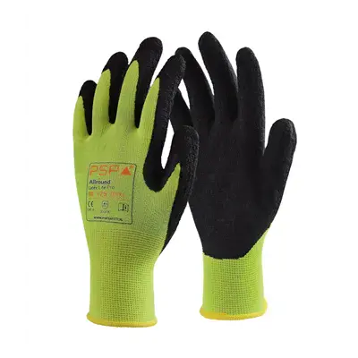 PSP Lite Pro Werkhandschoen Latex Geel – Droge Grip & Comfort, Maat 8