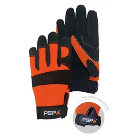 PSP Mechanic Pro Werkhandschoen Oranje – Hi-Vis & Verstevigd Comfort, Maat 9