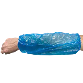 PSP Overmouw PE Blauw 20my 40x20cm - 100 Stuks