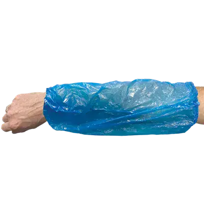 PSP Overmouw PE Blauw 20my 40x20cm - 100 Stuks