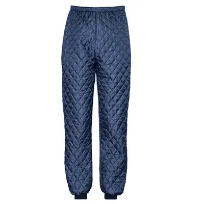 PSP Thermobroek 100% Polyester Navy - Warm & Comfortabel met Elastische Band - Maat L