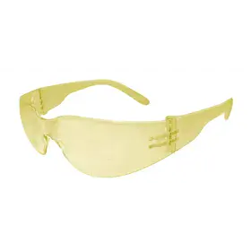 PSP Veiligheidsbril 28-004 - Gele PC Lens, Lichtgewicht & Anti-Kras met UV-bescherming