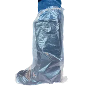 PSP Wegwerp Overlaarzen Transparant - PE 65my 51×40cm - 50 Stuks