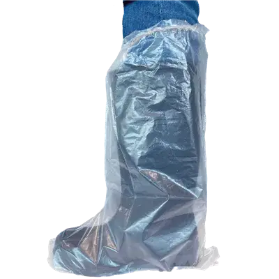 PSP Wegwerp Overlaarzen Transparant - PE 65my 51×40cm - 50 Stuks