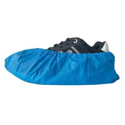 PSP Wegwerp Overschoenen Blauw - PE 130my 41×15cm - 100 Stuks