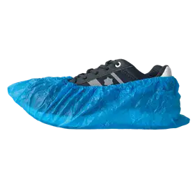 PSP Wegwerpschoenhoes Blauw - PE 55my | One Size 41×15cm - 100 Stuks
