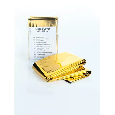 Reddingsdeken 210×160 - Goud/Zilver, Thermisch Isolerend