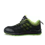 Safeet Askim Veiligheidssneaker S1P Laag Zwart/Lime - Stalen Neus & Dubbele PU Zool - Maat 41