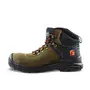 Safeet Builder 307 Veiligheidsschoen S3 Hoog Bruin - Antislip & Shock Absorberend - Maat 37