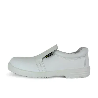 Safeet Nola Veiligheidsschoen S2 Instap Wit - Antislip & Shock Absorberend - Maat 42