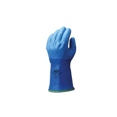 Showa 282 Temres Winterhandschoen Nitril Blauw - Maat 9-L