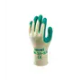 Showa 310 Werkhandschoen Latex Groen/Geel – Ruwe Grip & Ergonomisch, Maat 11-XXL