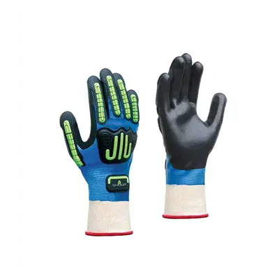 Showa 377IP Werkhandschoenen - Impactbescherming & Dubbel Nitrile Foam, Maat 8 (L)