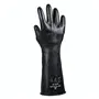 Showa 878 Chemische Handschoenen Butyl Zwart - 35cm Zuurbestendig & Ongevoerd, Maat 10 (XL)