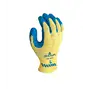Showa GP-KV1 Snijvaste Kevlar Werkhandschoenen Geel/Blauw - Gecoate Handpalm & Elastische Rand - Maat 9-L