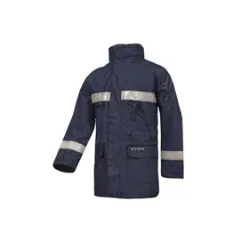 Sioen 3085 Parka Vlamvertragende Werkjas Hasnon Marineblauw - Maat L