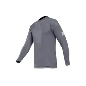 Sioen 518A Vlamvertragend T-shirt Lange Mouw Picton Grijs - Maat L
