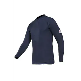 Sioen 518A Vlamvertragend T-shirt Lange Mouw Picton Marineblauw - Maat XL