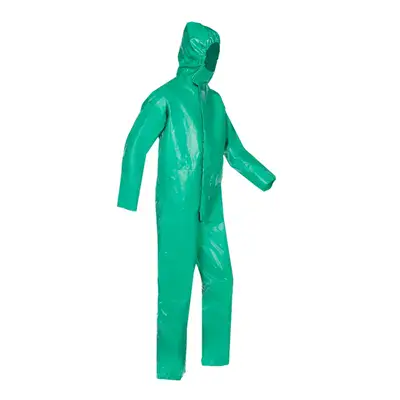 Sioen 5967 Essen Chemie-Overal Jadegroen – PVC-Coating & Industrieel Sterk, Maat XL