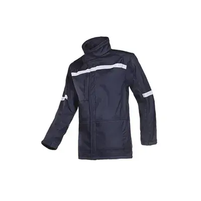 Sioen 9634 Cardini Vlamvertragende Softshell Jas Marineblauw - Maat M