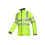 Sioen 9833 Genova Softshell Werkjas Fluo Geel - Winddicht & Reflecterend - Maat L