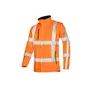 Sioen Alphen Softshelljack Fluo Oranje - Afritsbare Mouwen & Winddicht - Maat L