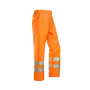 Sioen Bastogne Regenbroek 6361 Fluo Oranje - Lichtgewicht, Waterdicht & Reflecterend - Maat L