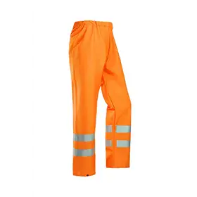 Sioen Bastogne Regenbroek Fluo Oranje - Lichtgewicht & Waterdicht - Maat 2XL