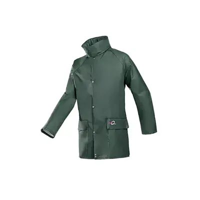 Sioen Bielefeld Regenjas 4265 Groen/Kaki - Lichtgewicht, Waterdicht & Ademend - Maat 2XL