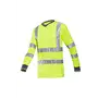 Sioen Bresso T-shirt Fluo Geel - Lange Mouw & Ademend Mesh - Maat XL