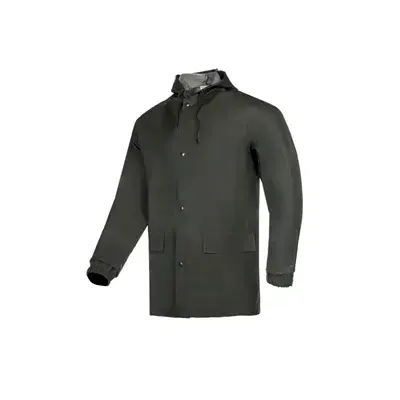 Sioen Brest Jas 1692 Groen/Kaki - Waterdicht, Winddicht & Scheurbestendig - Maat 2XL