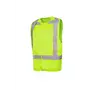 Sioen Carpi Veiligheidsgilet Fluo Geel - Reflecterend & Lichtgewicht - Maat XL