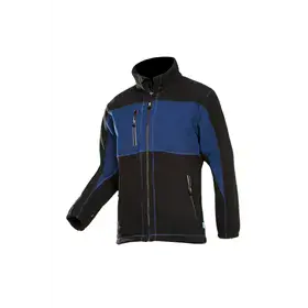 Sioen Durango Fleecejack Marine/Zwart – Windbreaker & YKK Ritsen, Maat L