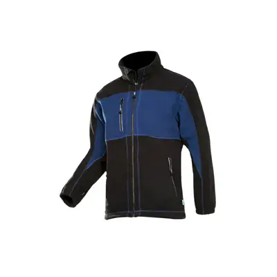 Sioen Durango Fleecejack Marine/Zwart – Windbreaker & YKK Ritsen, Maat L