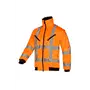 Sioen EAGLE 050A RWS Winterjas Fluo Oranje - Gevoerd, Afneembare Bontkraag, Maat 2XL