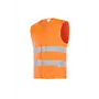 Sioen Elba Veiligheidsgilet Fluo Oranje - Reflecterend & Praktisch - Maat L