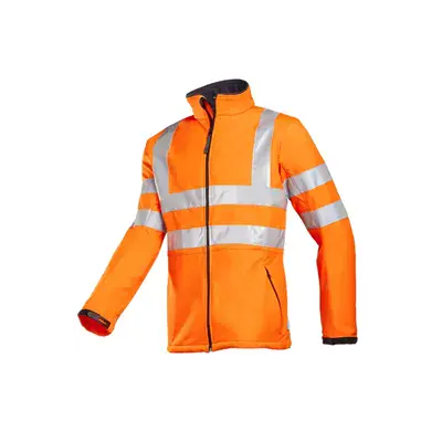 Sioen Genova Softshell Werkjas Fluo Oranje - Winddicht & Comfortabel - Maat M