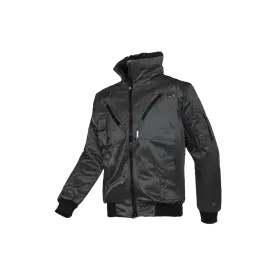 Sioen Hawk Blouson Zwart - Uitneembare Bontvoering & Functioneel Ontwerp - Maat S