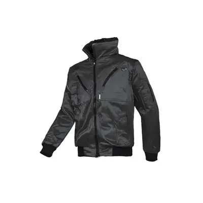 Sioen Hawk Blouson Zwart - Uitneembare Bontvoering & Functioneel Ontwerp - Maat XL