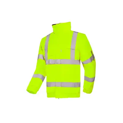 Sioen Hobson Winterblouson Fluo Geel - Waterafstotend, Ademend & Comfortabel - Maat 3XL