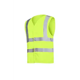 Sioen Lacona Veiligheidsgilet Fluo Geel - Reflecterend & Lichtgewicht - Maat L