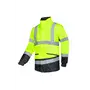 Sioen MALBRO 347A Blouson Fluo Geel/Marine - Gevoerd, Waterdicht & Afritsbaar, Maat L
