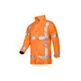 Sioen Merapi Winterparka Fluo Oranje - Waterdicht, Gevoerd & Met Uitneembare Fleece - Maat M