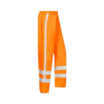 Sioen MEREDE 354A RWS Regenbroek Fluo Oranje - Waterdicht, Ademend & Lichtgewicht, Maat M