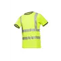 Sioen Rotella T-shirt Fluo Geel - Ademend, Antibacterieel & UV-beschermend - Maat XL