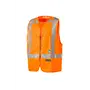 Sioen Sarvan FR AST Veiligheidsgilet Fluo Oranje - Vlamvertragend & RWS - Maat XL