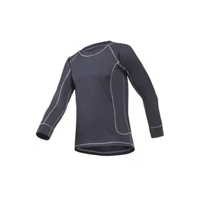 Sioen Sioen T-shirt Lange Mouw Odars Antraciet - Maat XL