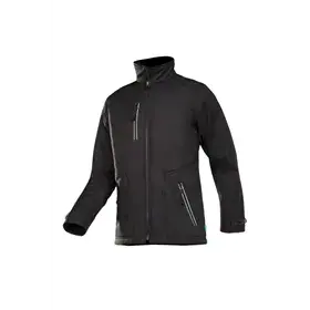Sioen Softshell Jas Pulco Zwart – Gevoerd & Windwerend Comfort, Maat S